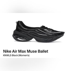 Nike Air Max Muse Ballet Black Sneakers